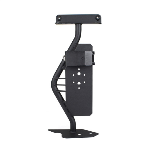 Go Rhino 701011T - 18-24 Jeep Wrangler JL/JLU/JT Front Fender Jack Mount for Hi-Lift Jack - Tex. Blk