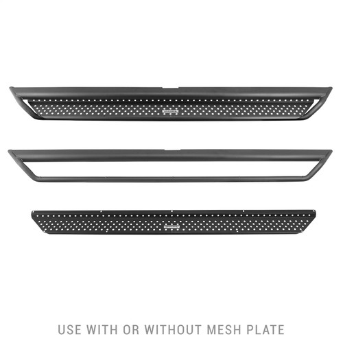 Go Rhino D14505T - 07-18 Jeep Wrangler JKU Dominator Extreme D1 SideSteps Complete Kit w/SideStep + Brkts