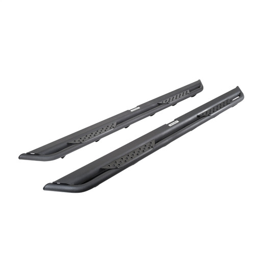 Go Rhino DT4432T - 2024 Toyota Tacoma Double Cab Dominator Xtreme DT SideSteps w/ Brackets - Texture Black