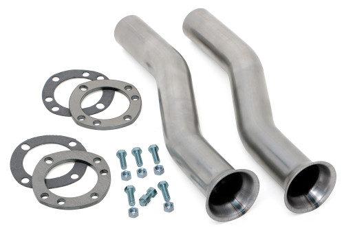 Hedman Hedders 18805 - UNI-FIT FLANGE X-TENSION TUBES; 3 IN. COLLECTOR SIZE; FOR 2-1/4 IN. EXHAUST SYSTEM