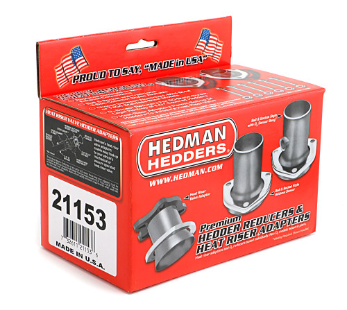 Hedman Hedders 21153 - 2 1/2 IN. ALUMINIZED STEEL COLLECTOR BALL FLANGE KIT
