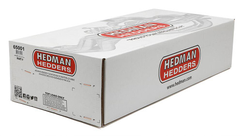 Hedman Hedders 65001 - STANDARD UNCOATED HEADERS; 2 IN. TUBE DIA.; 3 IN. COLL.; FULL LENGTH DESIGN
