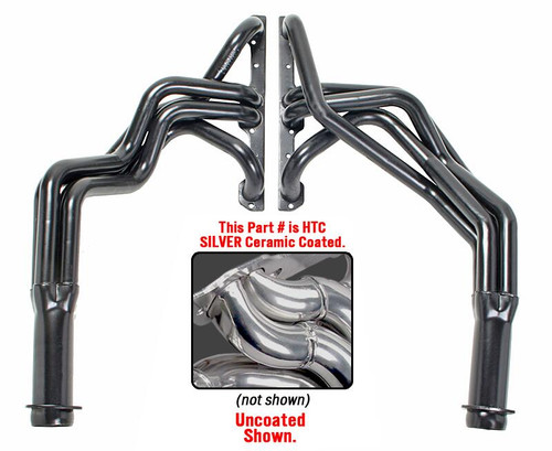 Hedman Hedders 68126 - HTC COATED HEADERS; 1-5/8 IN. TUBE DIA.; 3 IN. COLL.; FULL LENGTH DESIGN