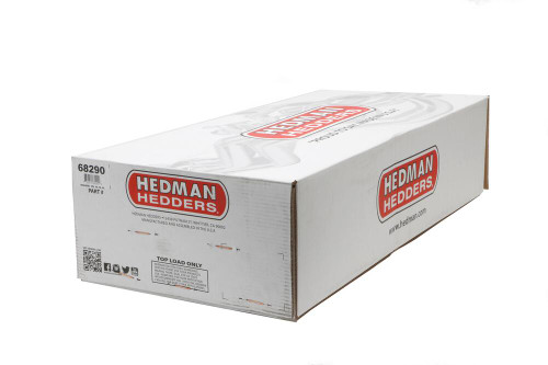 Hedman Hedders 68290 - STANDARD UNCOATED HEADERS; 1-5/8 IN. TUBE DIA.; 3 IN. COLL.; FULL LENGTH DESIGN
