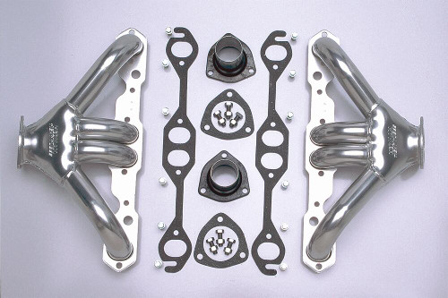 Hedman Hedders 68506 - HTC COATED HEADERS; 1-5/8 IN. TUBE DIA.; 2-1/2 IN. COLL.; SHORTY DESIGN