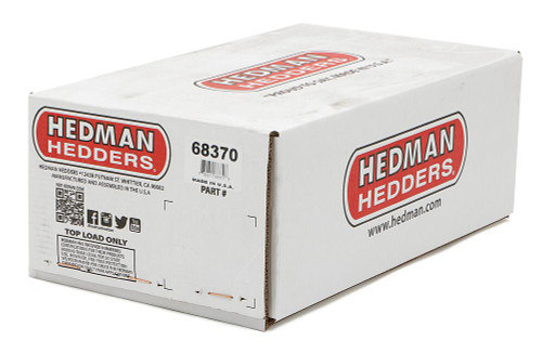 Hedman Hedders 68370 - BLOCK HUGGER HEADERS; CHEVY BB 396-502; 1-3/4 IN. TUBES; UNCOATED