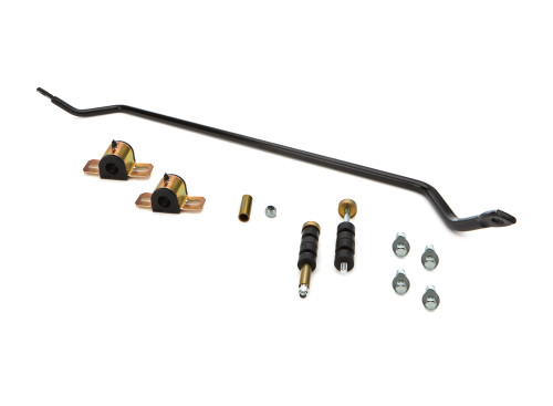 Heidts Rod Shop SB-054 - Sway Bar - Front - Bolt-On - 0.875 in Diameter - Steel - Black Powder Coat - Mustang II Subframe - GM Fullsize Truck 1947-54 - Kit