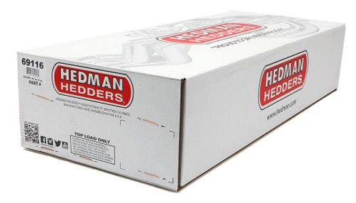 Hedman Hedders 69116 - HTC COATED HEADERS; 1-3/4 IN. TUBE DIA.; 3 IN. COLL.; FULL LENGTH DESIGN