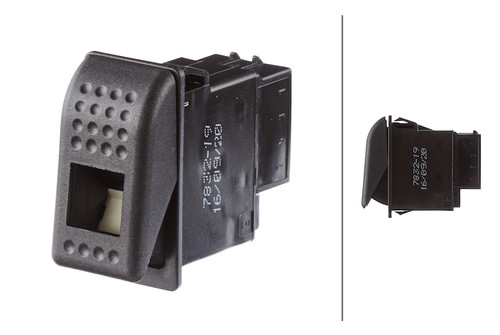 Hella 007832191 - Momentary Switch Spst W/Loc Light