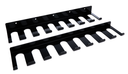 Hepfner Racing Products HRP6521D-20D-BLK - Radius Rod Tray 1.250in- Double Stack  20in Long