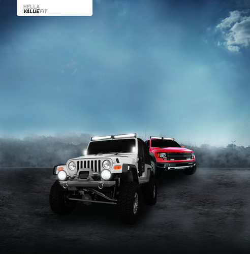 Hella 357209001 - Value Fit Design 11in - 60W LED Light Bar - Combo Beam Hella 357209001 - Value Fit Design 11in - 60W LED Light Bar - Combo Beam