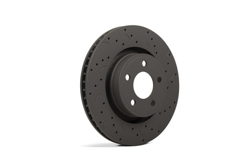 Hawk HTC5352 - Talon 2002 Lexus ES300 Drilled and Slotted Front Brake Rotor Set