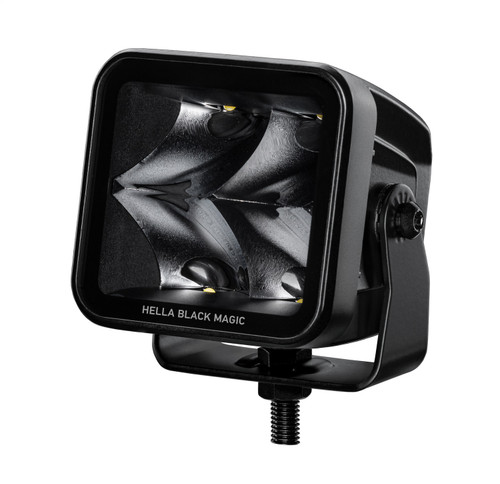 Hella 358176821 - Universal Black Magic 3.2in L.E.D. Cube Kit - Spot Beam Hella 358176821 - Universal Black Magic 3.2in L.E.D. Cube Kit - Spot Beam