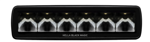 Hella 358176211 - Universal Black Magic 6 L.E.D. Mini Light Bar - Spot Beam Hella 358176211 - Universal Black Magic 6 L.E.D. Mini Light Bar - Spot Beam
