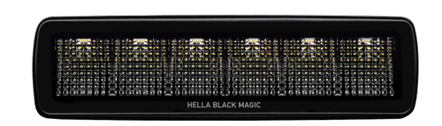 Hella 358176201 - Universal Black Magic 6 L.E.D. Mini Light Bar - Flood Beam Hella 358176201 - Universal Black Magic 6 L.E.D. Mini Light Bar - Flood Beam