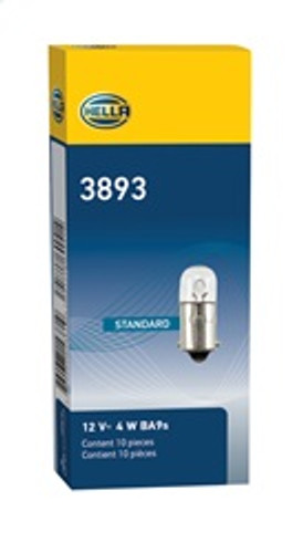 Hella 3893 - Bulb  12V 4W BA9s T2.75
