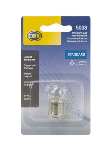 Hella 5008SB - Bulb 5008 12V 10W Ba15S B6 Sb