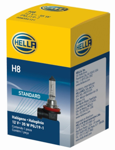 Hella H8 - Bulb  12V 35W PGJ19-1 T4