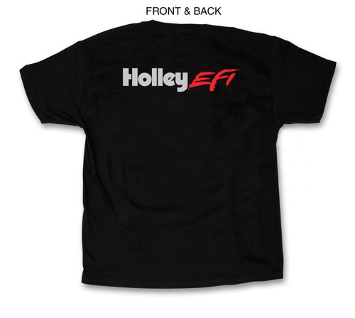 Holley 10021-XXXLHOL - EFI T-Shirt;  EFI; Mens; Short Sleeve; XXXLarge; Black;