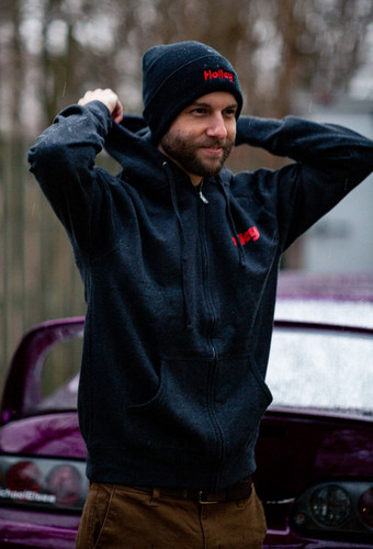 Holley 10433-MDHOL - Logo Zip Up Hoodie