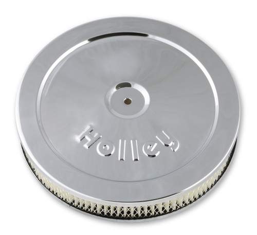 Holley 120-145 - Chrome Round Air Cleaner