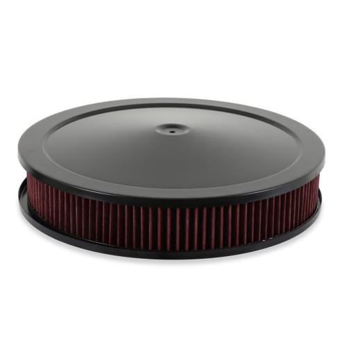 Holley 120-501 - RetroFilter Drive-By-Wire Air Cleaner - 16-Inch Diameter - Black
