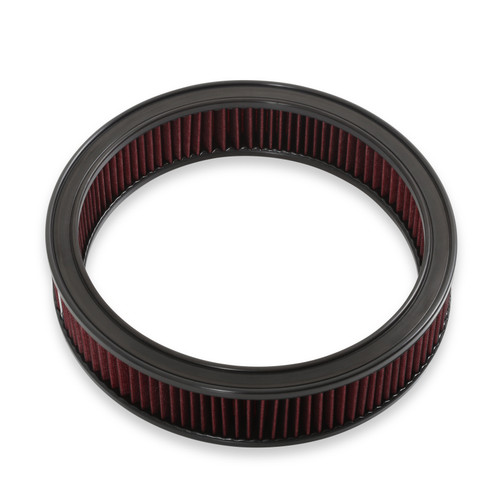 Holley 120-500 - RetroFilter Drive-By-Wire Air Cleaner - 16-Inch Diameter - Chrome