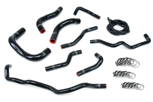 HPS Performance 57-1341-BLK - High Temp 3-ply Reinforced Silicone,Replace Rubber Radiator Heater Coolant Hoses