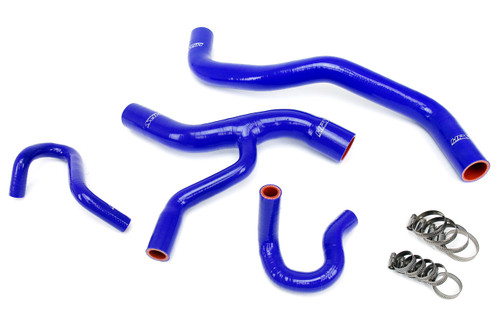 HPS Performance 57-1416-BLUE - High Temp 3-ply Reinforced Silicone,Replace Rubber Radiator Heater Coolant Hoses