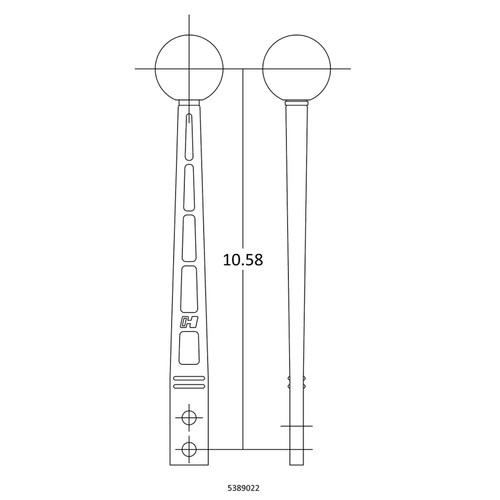 Hurst 5389022 - Gear Shift Lever Stick