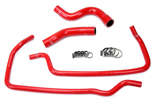 HPS Performance 57-1449-RED - High Temp 3-ply Reinforced Silicone,Replace Rubber Radiator Heater Coolant Hoses
