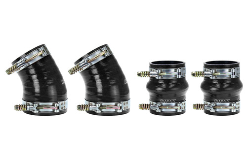 HPS Performance 57-1576-BLK - 4-ply reinforced fluorolined silicone, replaces OEM rubber intercooler boots