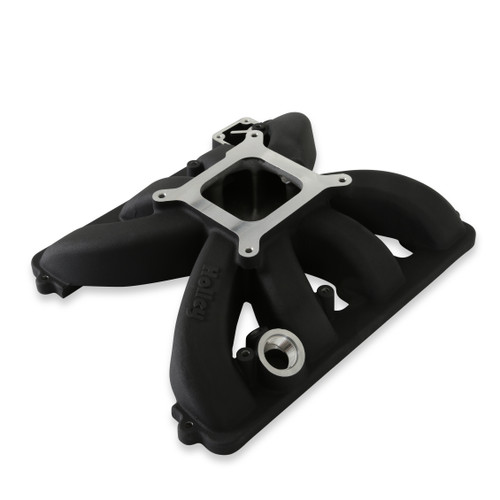 Holley 300-931BK - Single plane intake manifold for Gen III Hemi, Sniper EFI/Carb Black Holley 300-931BK - Single plane intake manifold for Gen III Hemi, Sniper EFI/Carb Black