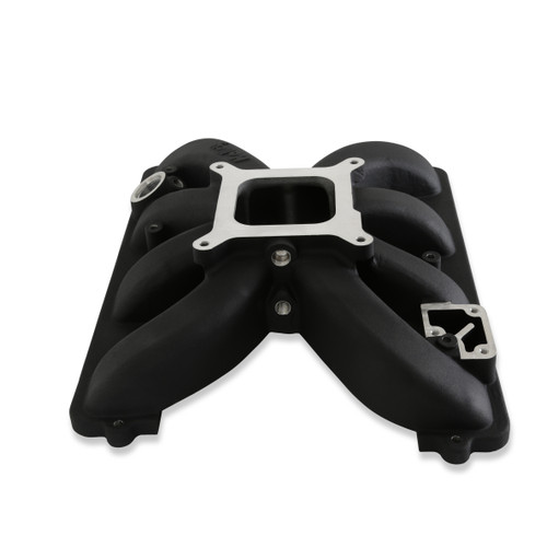 Holley 300-931BK - Single plane intake manifold for Gen III Hemi, Sniper EFI/Carb Black Holley 300-931BK - Single plane intake manifold for Gen III Hemi, Sniper EFI/Carb Black