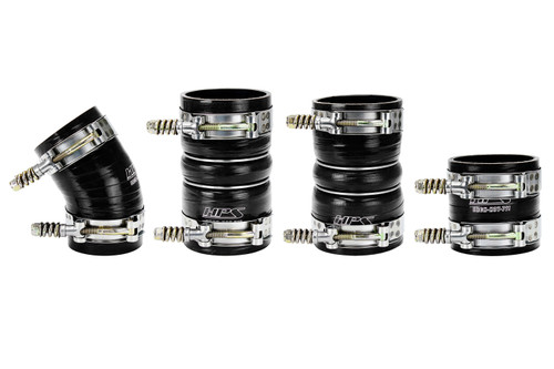 HPS Performance 57-1537-BLK - 4-ply reinforced fluorolined silicone, replaces OEM rubber intercooler boots
