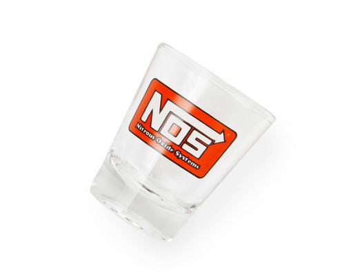 Holley 36-489 - Shot Glass; 2 oz.; w/Nitrous Oxide Systems Logo; Sold Individually;