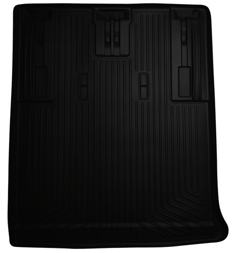 Husky Liners 28271 - 07-13 GM Escalade/Suburban/Yukon WeatherBeater Black Rear Cargo Liners (5 Ft.)