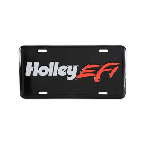 Holley 36-579 - License Plate;  EFI; 12 in. X 16 in. Size; w/High Gloss Graphics; Aluminum;