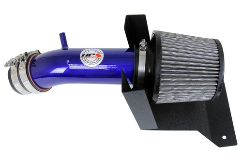 HPS Performance 827-538BL - Increase Horsepower and Torque,Heat Shield,High Flow Performance Air Filter