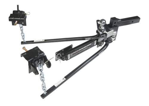 Husky Towing 31997 - Round Bar 800 LB Tong Weight Inc 10" Shank With 2-5/16" Ball W/Sway Control Pack