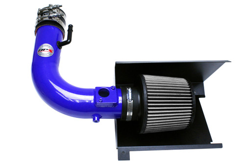 HPS Performance 827-548BL - Dyno proven +6.3 horsepower, +4.8 torque, Heat Shield, High Flow Air Filter