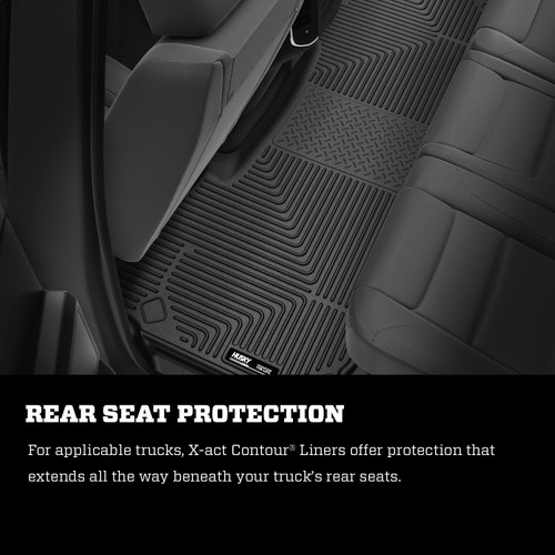 Husky Liners 50851 - 2023 Mazda CX-50 X-Act Contour 2nd Seat Floor Liner - Black
