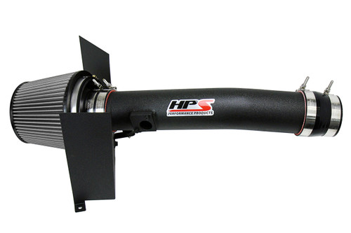HPS Performance 827-583WB - Increase Horsepower and Torque,Heat Shield,High Flow Performance Air Filter