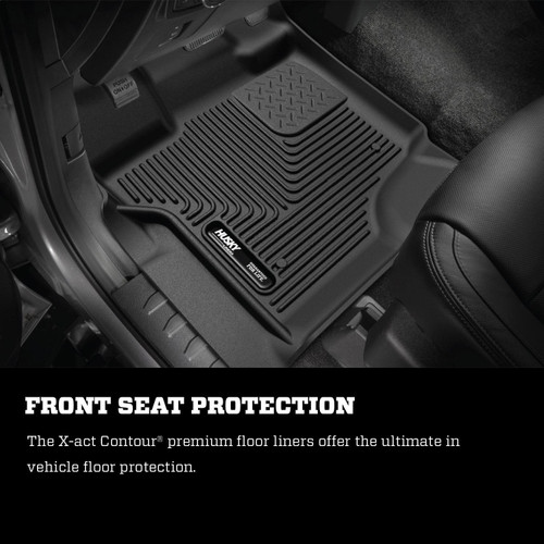Husky Liners 50941 - 18-23 BMW X3 X-Act Contour Black Front Floor Liners