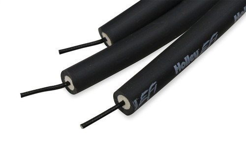 Holley 561-113 - Spark Plug Wire Set Univ GM LS Cut to Fit - Black Holley 561-113 - Spark Plug Wire Set Univ GM LS Cut to Fit - Black