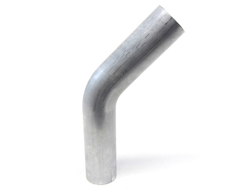 HPS Performance AT45-125-CLR-2 - 6061 Aluminum, 45 Degree Elbow Tubing, 1-1/4" OD, Tight Radius, 2" CLR