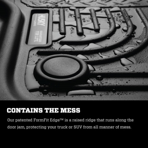 Husky Liners 95591 - 20-21 Mazda CX-3 Front & 2nd Seat Floor Liners (Black)