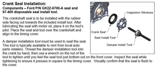 Holley 97-400 - Crankshaft Seal Installation Tool