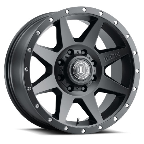Icon 1820908955SB - Rebound 20x9 8x180 12mm Offset 5.5in BS Satin Black Wheel