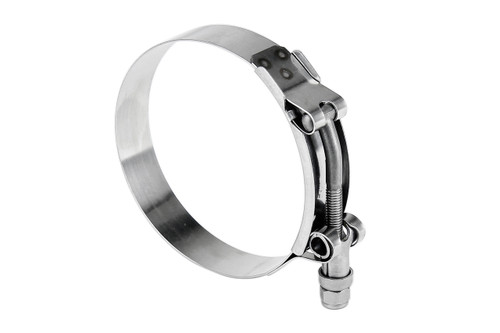 HPS Performance SSTC-159-167 - 100% Stainless Steel T-Bolt Hose Clamp,Size #172,Effective Range:6.26"-6.57"